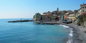 Panorama Bogliasco in Liguria